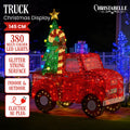 Christabelle 1.4m Christmas Tree Truck LED Lights Outdoor Decoration