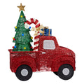 Christabelle 1.4m Christmas Tree Truck LED Lights Outdoor Decoration