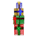 Christabelle 190cm 4 Piece Christmas Gift Box Bow LED Lights Xmas