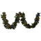 Christabelle 2.7m Christmas Garland LED Lights Gold Pine Mantle