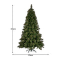 Christabelle 9ft Christmas Tree Gold 850 LED Lights Pine Needles