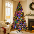 Christabelle 9ft Christmas Tree Gold 850 LED Lights Pine Needles
