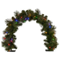 Christabelle 60cm Christmas Archway Garland LED Lights Gold