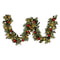 Christabelle 2.7m Christmas Garland LED Lights Baubles Mantle