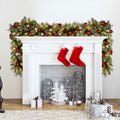 Christabelle 2.7m Christmas Garland LED Lights Baubles Mantle