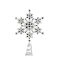 Christabelle Snowflake Christmas Tree Topper Beaded Decoration