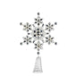 Christabelle Snowflake Christmas Tree Topper Beaded Decoration Ornament Xmas
