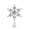 Christabelle Snowflake Christmas Tree Topper Beaded Decoration