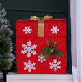 Christabelle Animated Santa Gift Box LED Christmas Tree Decoration