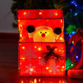 Christabelle Animated Santa Gift Box LED Christmas Tree Decoration