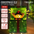 Christabelle Animated Elf LED Light Christmas Tree Decoration Ornament