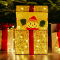 Christabelle Animated Snowman LED Christmas Decoration Gift Box