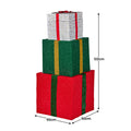 Christabelle 122cm Animated Present Stack Santa LED Christmas Tree Decor