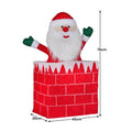 Christabelle 76cm Animated Santa Chimney Christmas LED Lights