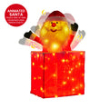 Christabelle 76cm Animated Santa Chimney Christmas LED Lights