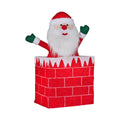 Christabelle 76cm Animated Santa Chimney Christmas LED Lights