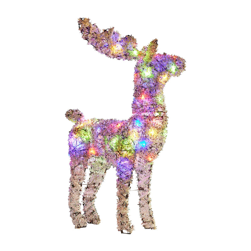 Christabelle 112cm Animated Reindeer LED Christmas Yard Decoration