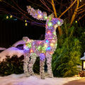 Christabelle 112cm Animated Reindeer LED Christmas Yard Decoration