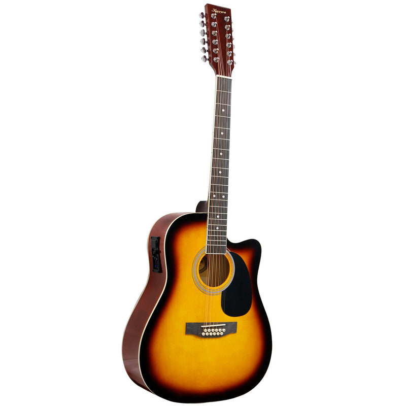Karrera 12-String Acoustic Guitar EQ Sunburst