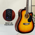 Karrera 12-String Acoustic Guitar EQ Sunburst