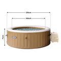 Intex PureSpa 6-Person Inflatable Hot Tub Bubble Massage