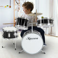 Karrera 4pc Drum Kit Kids Black