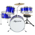 Karrera 4pc Kids Drum Kit Blue