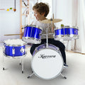 Karrera 4pc Kids Drum Kit Blue