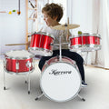 Karrera Kids 4pc Drum Kit Red