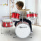 Karrera Kids 4pc Drum Kit Red
