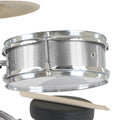 Karrera Kids 4pc Drum Kit Silver