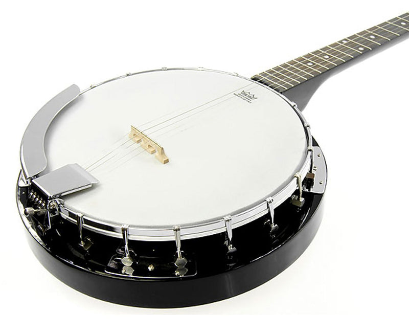 Karrera 5 String Resonator Banjo Black