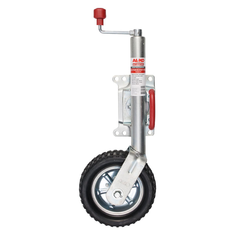 Alko 10 inch Heavy Duty Solid Tyre Jockey Wheel 623660XP3