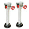 Alko 2x 590mm Drop Down Stabiliser Leg Big Foot