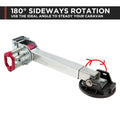 Alko 2x 590mm Drop Down Stabiliser Leg Big Foot