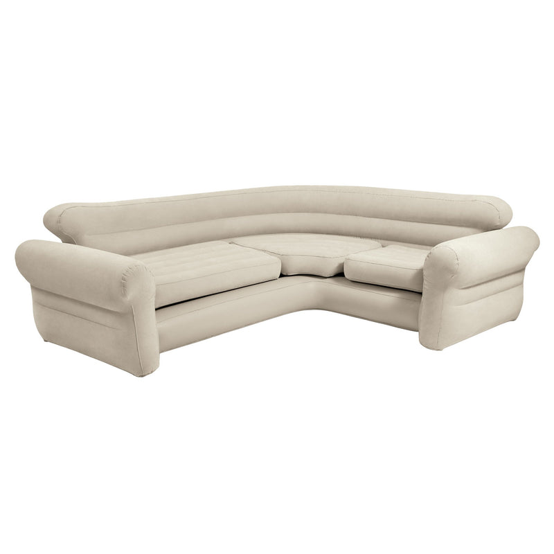 Intex Inflatable Corner Sofa L-Shaped Couch Blow Up