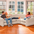 Intex Inflatable Corner Sofa L-Shaped Couch Blow Up