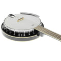 Karrera 6 String Resonator Banjo Black