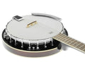 Karrera 6 String Resonator Banjo Brown