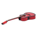 Karrera 40in Acoustic Cutaway Guitar Red
