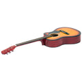 Karrera 40in Acoustic Cutaway Guitar Sunburst