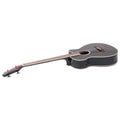 Karrera 43in Acoustic Bass Guitar Black