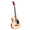 Karrera 43in Acoustic Bass Guitar with electric pickup   - Natural