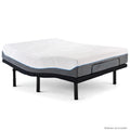 Therapedic Advance Queen Adjustable Bed Frame Base with Head Tilt, Massage, USB & Wireless Remote