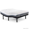 Therapedic Advance Queen Adjustable Bed Frame Base with Head Tilt, Massage, USB & Wireless Remote