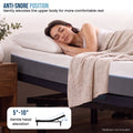Therapedic Versa Electric Long Single Adjustable Bed Base Frame with Massage Dual Motor Zero Gravity & Wireless Remote
