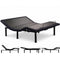 Therapedic Versa Electric Queen Adjustable Bed Base Frame with Massage Dual Motor Zero Gravity & Wireless Remote