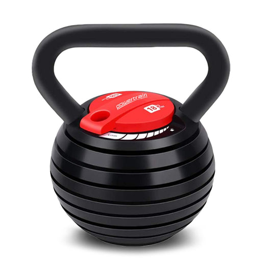 Powertrain Adjustable Kettlebell Dumbbell 18kg Weights