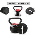 Powertrain Adjustable Kettlebell Dumbbell 18kg Weights
