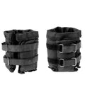 Powertrain 1kg Adjustable Ankle Weights Pair Gym Fitness Wrist Yoga